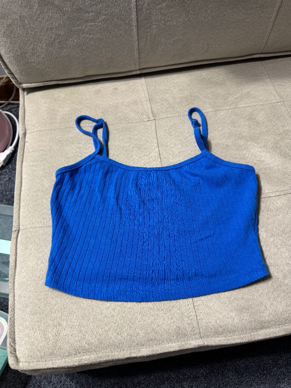 SHEIN ribbed tank top